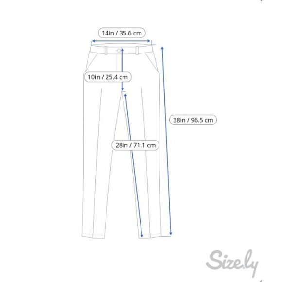 Stella McCartney Navy Zipper Ruffle Detail Stirrup Pants Size Small - Picture 8 of 8